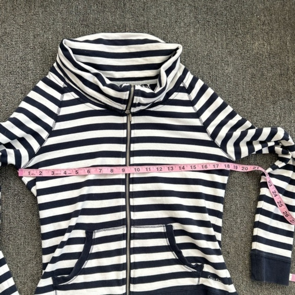 Calvin Klein performance Cowlneck zip up sweatshirt jacket - Picture 3 of 8